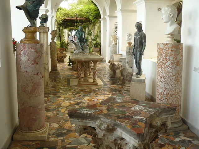 Capri - villa San Michele