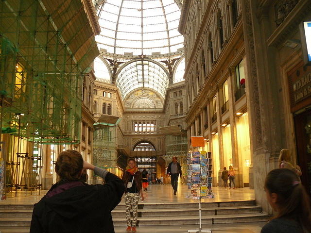 Nápoly - az Umberto galéria