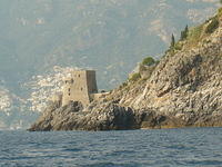 Amalfi és Positano között